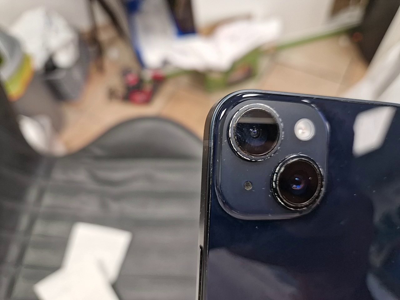 iPhone 14 128GB, zerkratzt | SimLock: Frei | Zustand: Gut | Farbe: blau | Akku: 88% – Bild 5