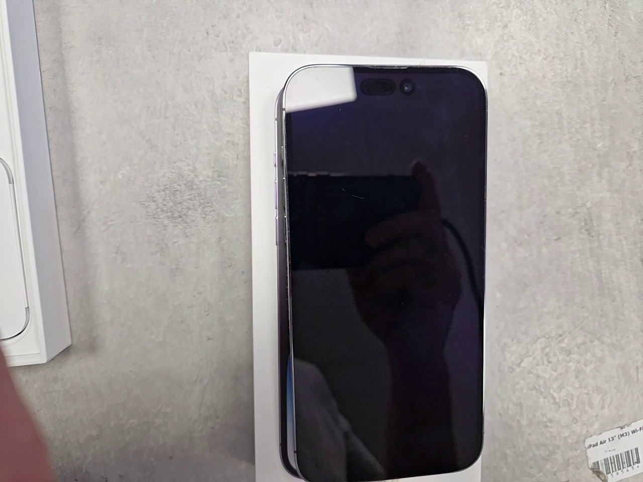Apple iPhone 14 Pro Max 128GB Deep Purple, 2022, Rückseite gesprungen, inkl. Originalverpackung (OVP) | SimLock: Frei | Zustand: In Ordnung | Farbe: violett | Akku: 90% – Bild 5