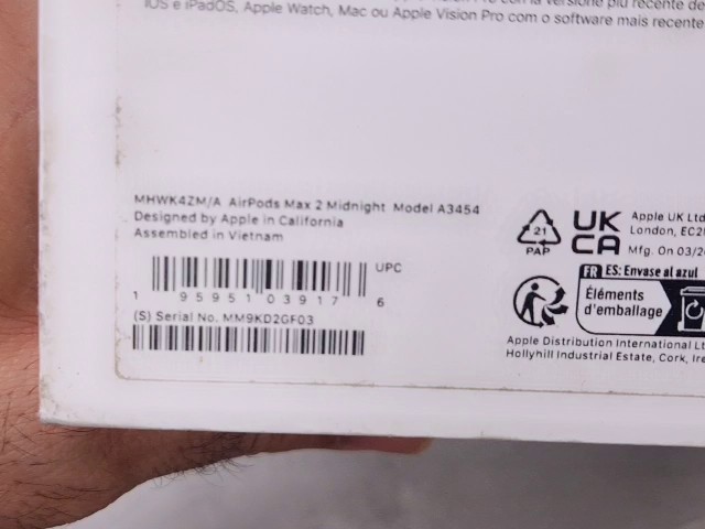 Apple AirPods Max 2 Midnight, Over-Ear Kopfhörer, Mit Smart Case, Originalverpackt | Zustand: Neu – Bild 2