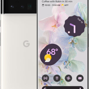 Google Pixel 6a 128GB 2022, Smartphone, 5G, 6,1 Zoll Display, inklusive Originalverpackung (OVP) | SimLock: Frei | Zustand: Sehr Gut | Farbe: weiss | Akku: 97%