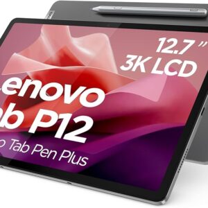 Lenovo Tab P12, 2023, Storm Grey, 12.7 Zoll Tablet inklusive Lenovo Tab Pen Plus, in Originalverpackung (OVP) | Zustand: Neu