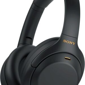 Sony WH-1000XM4 Kopfhörer Schwarz, Kabelloser Over-Ear-Kopfhörer mit Noise Cancelling, inklusive Originalverpackung (OVP) | Zustand: Neu