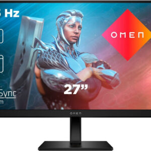 HP OMEN 27 FHD Gaming Monitor, 27 Zoll, 165Hz, IPS-Panel, 1ms Reaktionszeit, AMD FreeSync Premium, in Originalverpackung (OVP) | Zustand: Sehr Gut