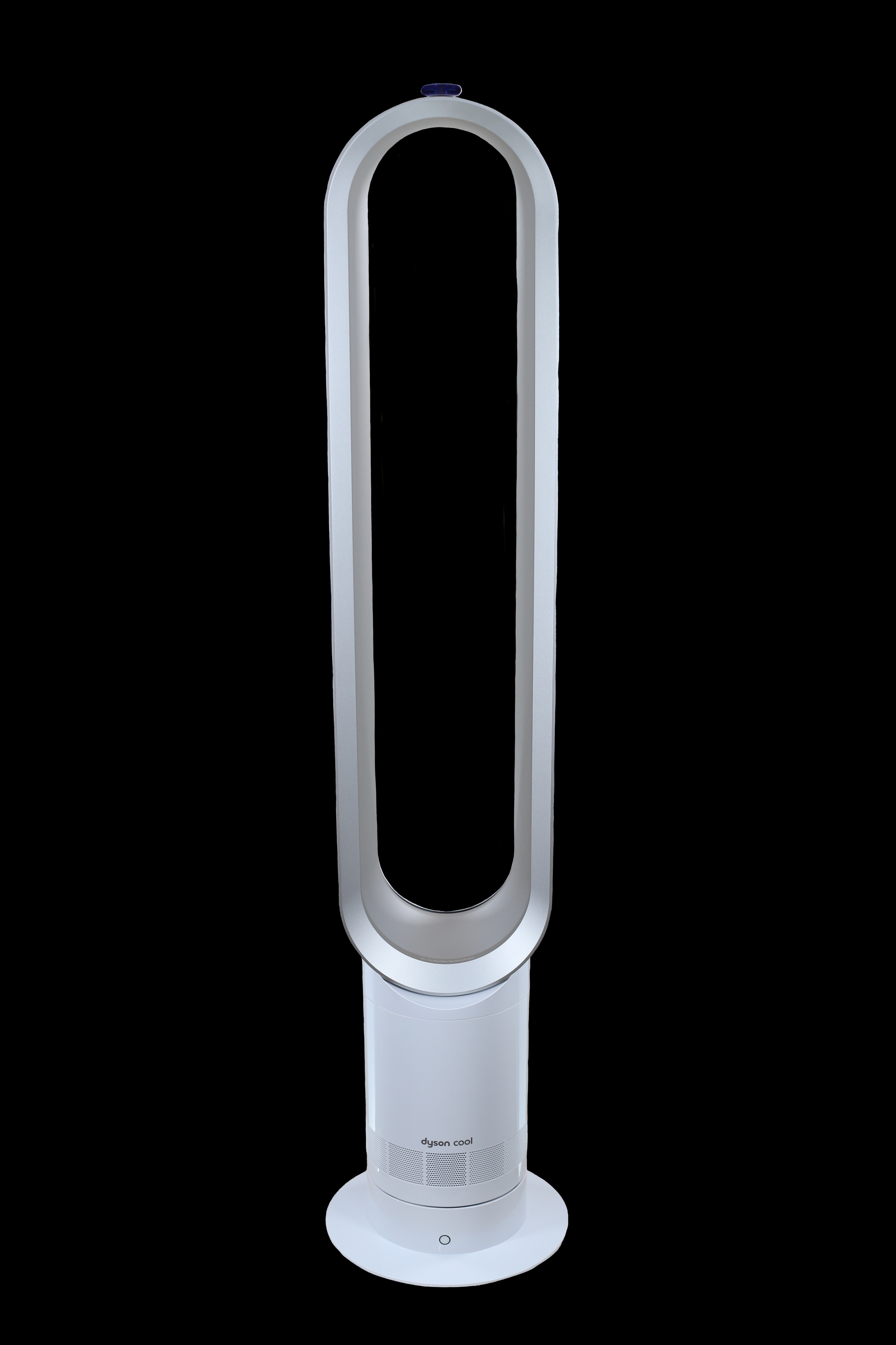 Dyson Cool AM07 Weiß/Silber, Turmventilator, leistungsstark und leise, ohne Fernbedienung | Zustand: Gut