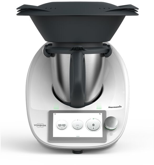 Vorwerk Thermomix TM6 Weiß, All-in-One Küchenmaschine mit Originalverpackung und umfangreichem Zubehör. | Zustand: Sehr Gut