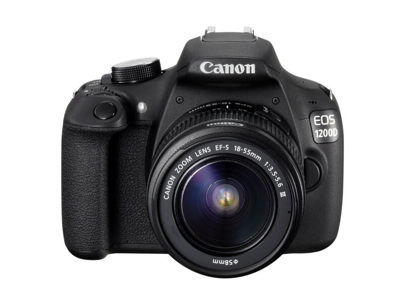 Canon EOS 1200D mit 18-55mm Objektiv , Mit Ladegerät | Anleitung | Zustand: Gut