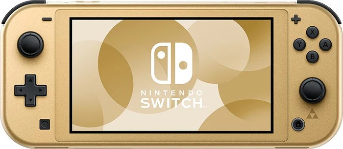 Nintendo Switch Lite Hyrule Edition Gold, Limitierte Zelda-Edition, inkl. 12 Monate Nintendo Switch Online + Erweiterungspaket, Gold | Zustand: Neu – Bild 2