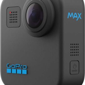 GoPro Max 360 Action Kamera Schwarz, 360°-Kamera mit HERO-Modus, Max HyperSmooth-Stabilisierung, 5,6K Video und 6 Mikrofonen. | Zustand: Neu