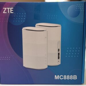 ZTE MC888B 5G WLAN-Router Weiß, Leistungsstarker 5G Indoor CPE mit WiFi 6, Qualcomm X62 Chipsatz, SIM-Lock frei, originalverpackt. | Zustand: Neu