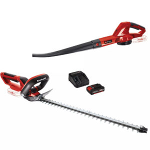 Einhell Akku-Garten-Set GE-CH / GE-CL, Akku-Heckenschere und Laubbläser, 18V Power X-Change System, inkl. Akku und Ladegerät. | Zustand: Neu