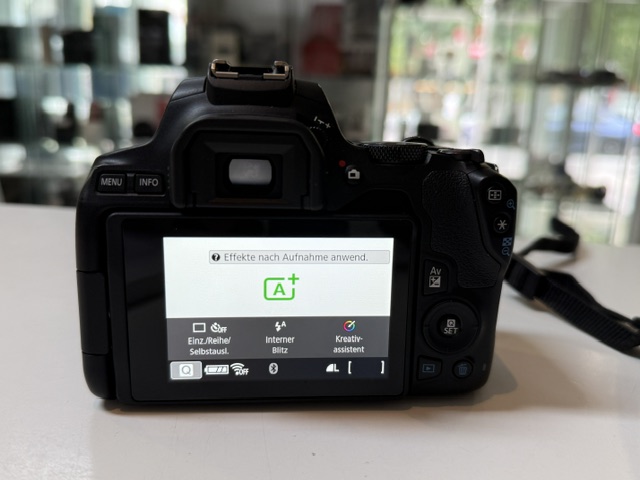 Canon EOS 250D mit EF-S 18-55mm IS STM, DSLR-Kamera, schwarz, inkl. originalem Ladegerät und 1 Akku. | Zustand: Sehr Gut – Bild 5