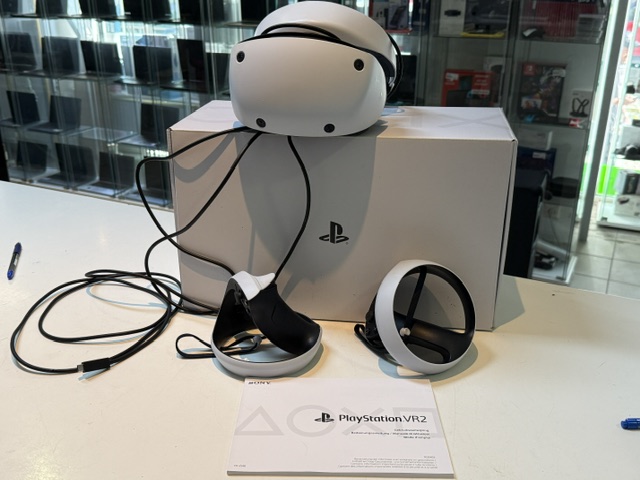 Sony PlayStation VR2 Headset Set, Virtual-Reality-System für PS5, inklusive zwei Sense-Controllern, Zubehör und Originalverpackung. | Zustand: Gut – Bild 2