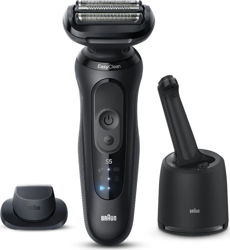 Braun Series 5 52-N7200cc Schwarz, Elektrischer Wet&Dry Rasierer mit 4-in-1 SmartCare Reinigungsstation, Präzisionstrimmer und Akku. | Zustand: Neu – Bild 2