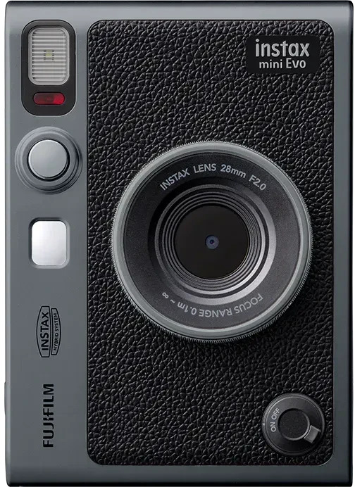 Fujifilm Instax Mini Evo Silber, Hybride Sofortbildkamera mit klassischem Design, 100 Kombinationsmöglichkeiten aus Objektiv- und Filmeffekten. | Zustand: Neu – Bild 2