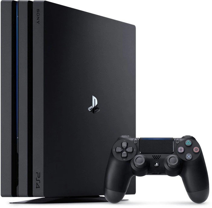 Sony PlayStation 4 Pro 1TB Jet Black, Inklusive Originalverpackung, 1 Controller, HDMI-Kabel und Stromkabel. | Zustand: Sehr Gut | Farbe: schwarz
