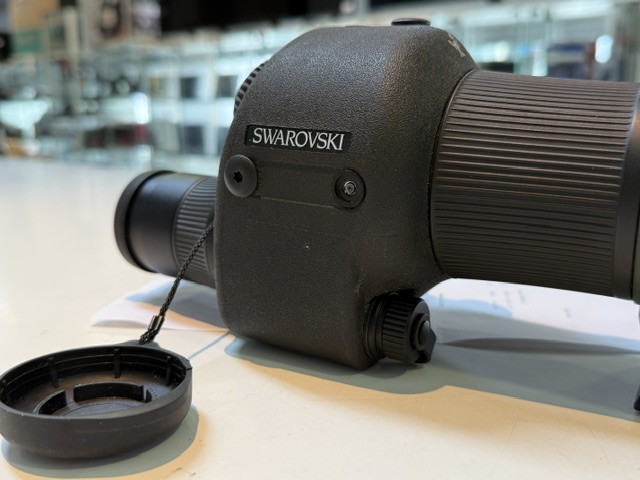 Swarovski STR 80 MRAD Spektiv, Hochwertiges HD-Spektiv mit zuschaltbarem MRAD-Strichbild, inklusive 45x S W Okular und Originalrechnung. | Zustand: Sehr Gut – Bild 2