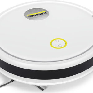 Kärcher RCV 2 Saug- und Wischroboter Weiß, Saugroboter mit Wischfunktion, 4000 Pa Saugleistung, App-Steuerung, Gyro-Navigation, 8 cm flach.  | Zustand: Neu