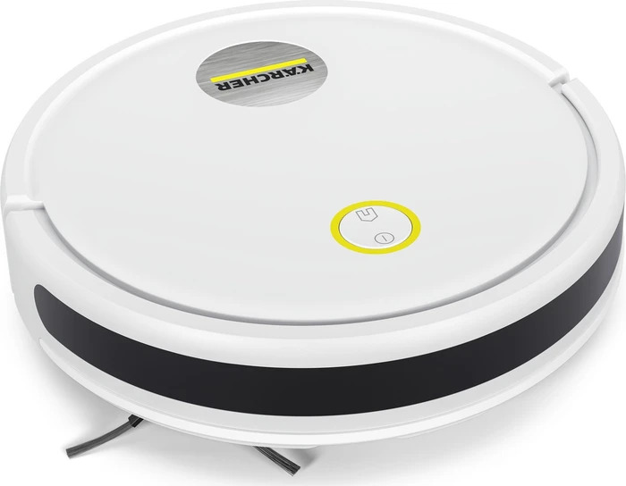 Kärcher RCV 2 Saug- und Wischroboter Weiß, Saugroboter mit Wischfunktion, 4000 Pa Saugleistung, App-Steuerung, Gyro-Navigation, 8 cm flach. | Zustand: Neu
