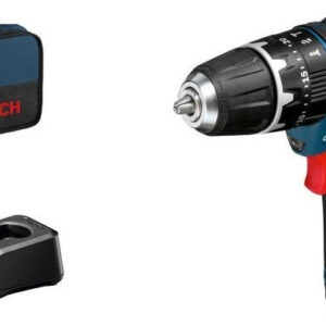 Bosch Professional GSB 12V-15, Akku-Schlagbohrschrauber inkl. 1x 12V 2.0Ah Akku, Ladegerät, Bit-Set und Werkzeugtasche. | Zustand: Sehr Gut