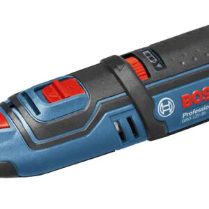 Bosch Professional GRO 12V-35, Akku-Rotationswerkzeug, inkl. Akku und Koffer, ohne Ladegerät, blau | schwarz | Zustand: Sehr Gut