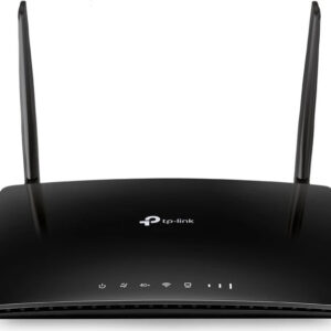 TP-Link Archer MR600 Schwarz, 4G+ Cat6 AC1200 Dual-Band Gigabit Router mit SIM-Karten-Slot und Rechnung von MediaMarkt | Zustand: Neu