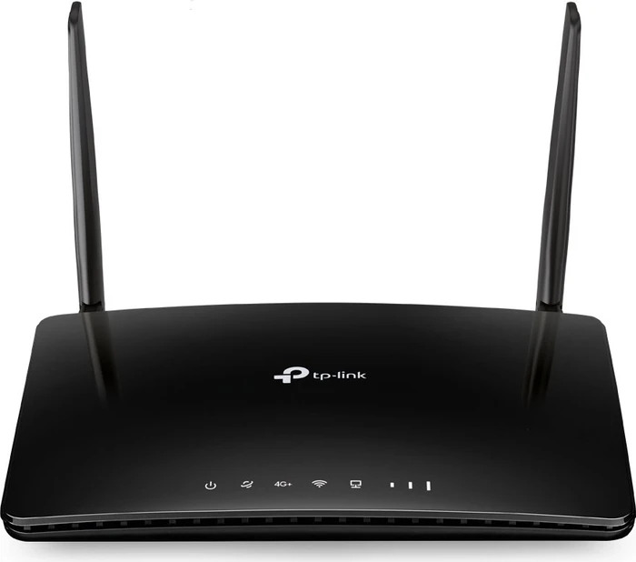 TP-Link Archer MR600 Schwarz, 4G+ Cat6 AC1200 Dual-Band Gigabit Router mit SIM-Karten-Slot und Rechnung von MediaMarkt | Zustand: Neu