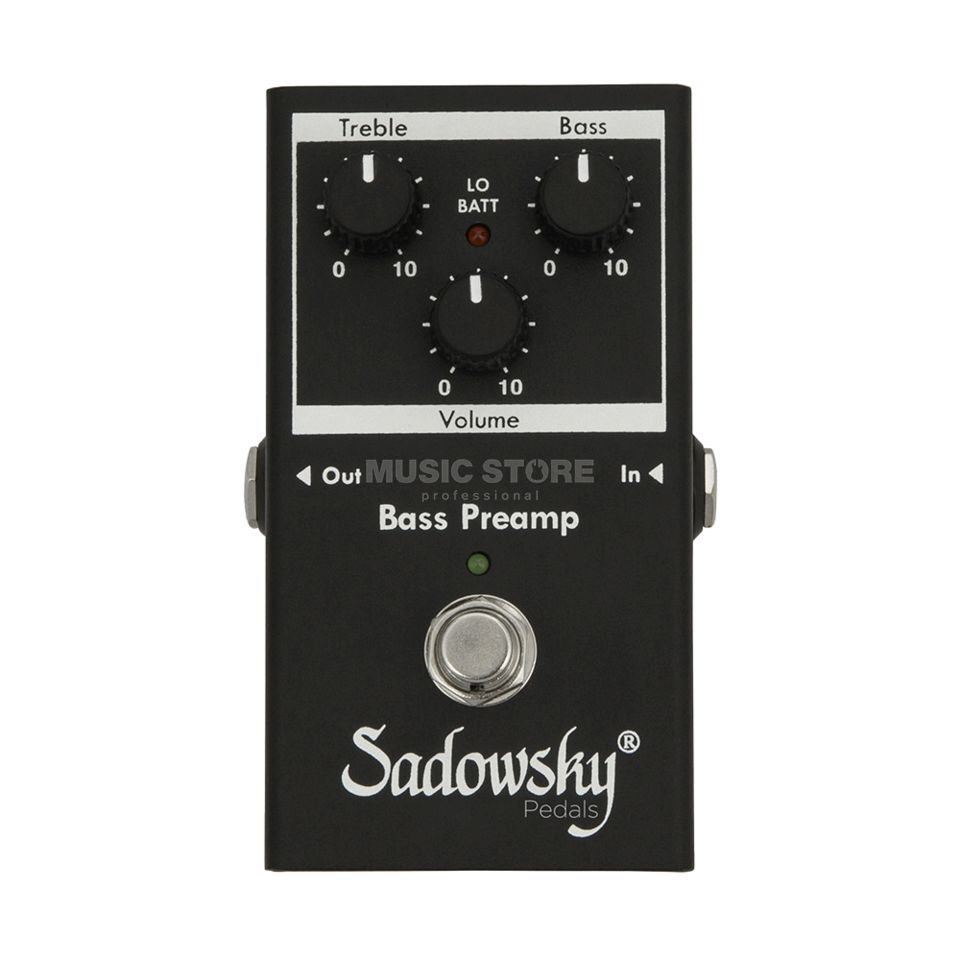 Sadowsky SBP-2 Bass Preamp, Kompaktes Preamp-Pedal mit legendärer 2-Band-Klangregelung (Bass | Treble Boost), ideal für passive Bässe. | Zustand: Sehr Gut – Bild 2