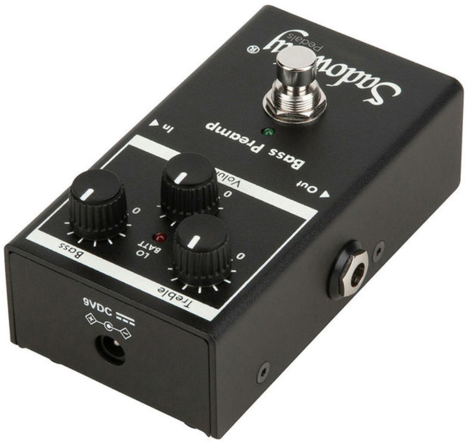 Sadowsky SBP-2 Bass Preamp, Kompaktes Preamp-Pedal mit legendärer 2-Band-Klangregelung (Bass | Treble Boost), ideal für passive Bässe. | Zustand: Sehr Gut – Bild 3