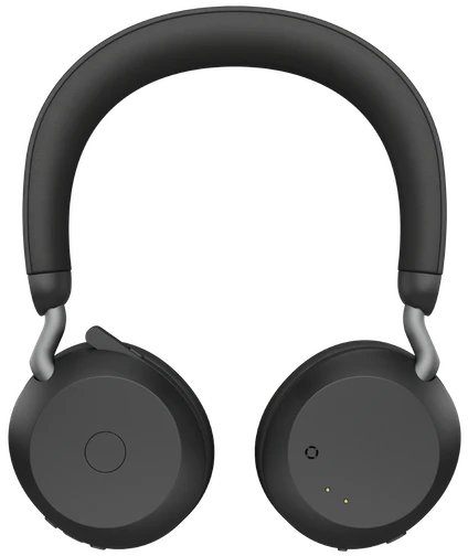 Jabra Evolve2 75 Schwarz, MS Stereo USB-A Headset, kabellos, Bluetooth, Active Noise-Cancelling, ohne Ladestation | Zustand: Sehr Gut