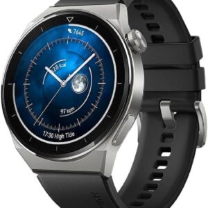 Huawei Watch GT 3 Pro 46mm 2022 Silber, Smartwatch mit Saphirglas, Titangehäuse, HarmonyOS, EKG-Funktion, GPS und OVP. | Zustand: Sehr Gut
