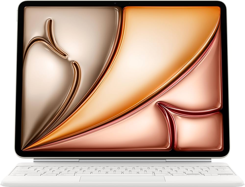 Magic Keyboard for iPad Air 13-inch (M3), DE, OVP, erfordert ipados 18.3 oder neuer, farbe weiß | Zustand: Neu