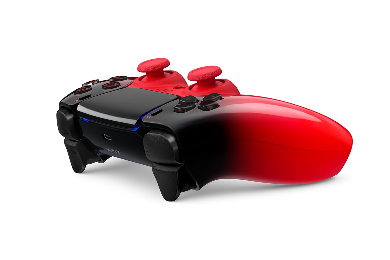 Sony DualSense Controller Techno Red, Wireless-Controller aus der Hyperpop Collection, inklusive Originalverpackung (OVP). | Zustand: Sehr Gut | Farbe: rot | schwarz – Bild 2