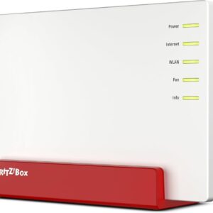 AVM FRITZ!Box 7583, 2024, weiß-rot, DSL-Router, G.fast, Mesh Wi-Fi, 4x Gigabit LAN, inkl. Netzteil und Kabel, in OVP, Produktionsjahr 2024 (S38) | Zustand: Gut