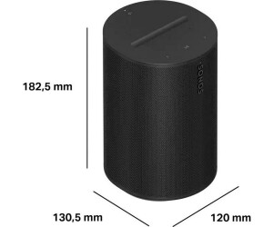 Sonos Era 100 Schwarz, Smart Speaker mit WLAN, Bluetooth, Sprachsteuerung und Stromkabel. Kompakter Regal-Lautsprecher. | Zustand: Sehr Gut – Bild 2