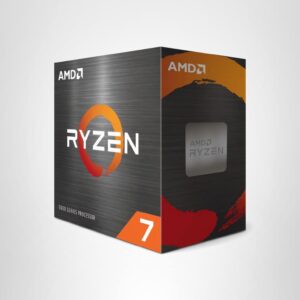 AMD Ryzen 7 5700X Prozessor, 8 Kerne, 16 Threads, 3,4-4,6 GHz, Sockel AM4, inklusive AMD Wraith Kühler | Zustand: Sehr Gut | Farbe: