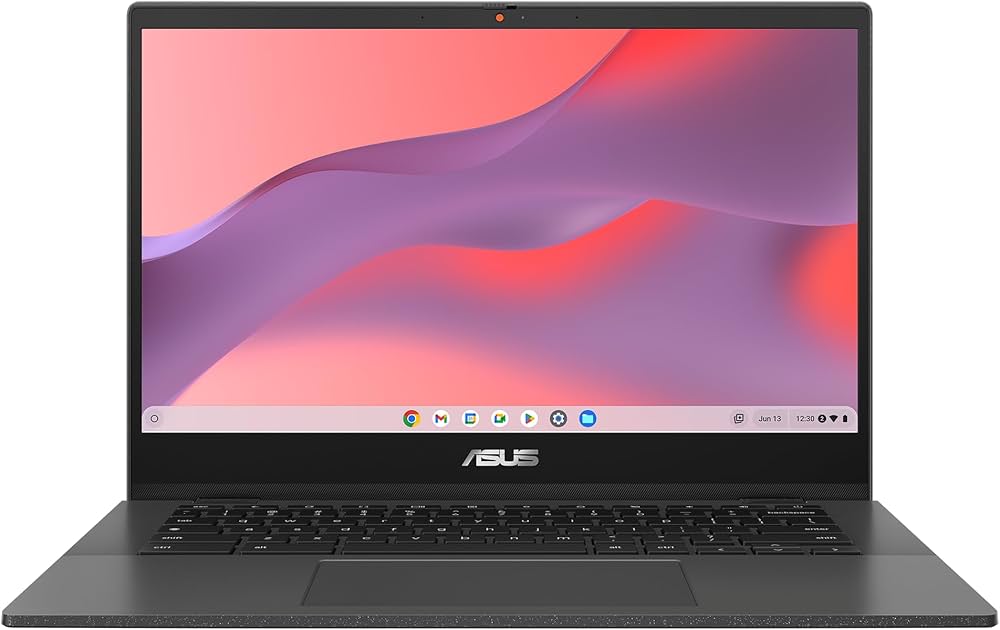 ASUS Chromebook CM14 (CM1402CM2A) Gravity Grey, 4 GB RAM, 128 GB Speicher, inkl. Ladegerät, Akku 100% Kapazität | Zustand: Wie Neu
