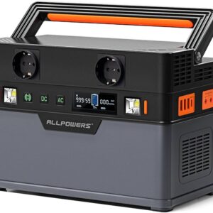 Allpowers AP-SS-005 Powerstation, 288 Kapazität, 300W AC-Ausgang (500W Spitze), 100W USB-C PD, tragbarer Solargenerator | Zustand: Sehr Gut