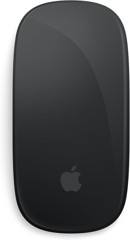 Apple Magic Mouse USB-C Black, Wiederaufladbare Multi-Touch Maus, inkl. gewebtem USB-C Ladekabel, Modell A3204 | Zustand: Sehr Gut