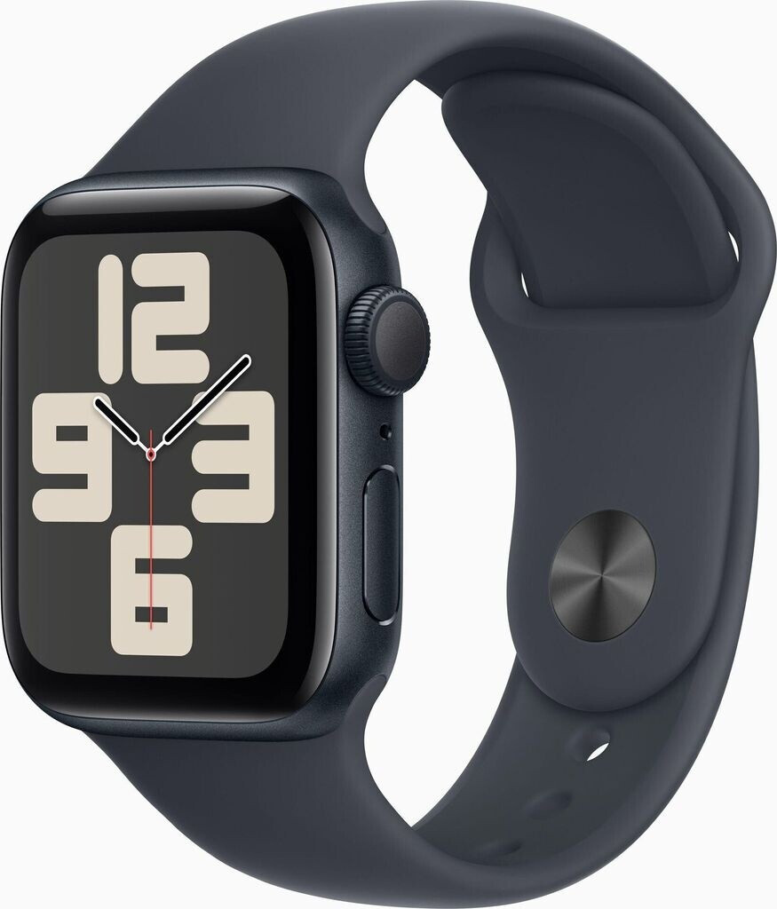 Apple Watch SE 2. Gen. 2023 Midnight 44mm, Smartwatch mit GPS, Aluminiumgehäuse in Midnight, inkl. Originalverpackung. | Zustand: Gut