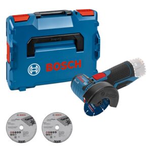 Bosch Professional GWS 12V-76, Kompakter Akku-Winkelschleifer mit bürstenlosem Motor, 76 mm Scheibendurchmesser, 12V-Klasse. | Zustand: Wie Neu