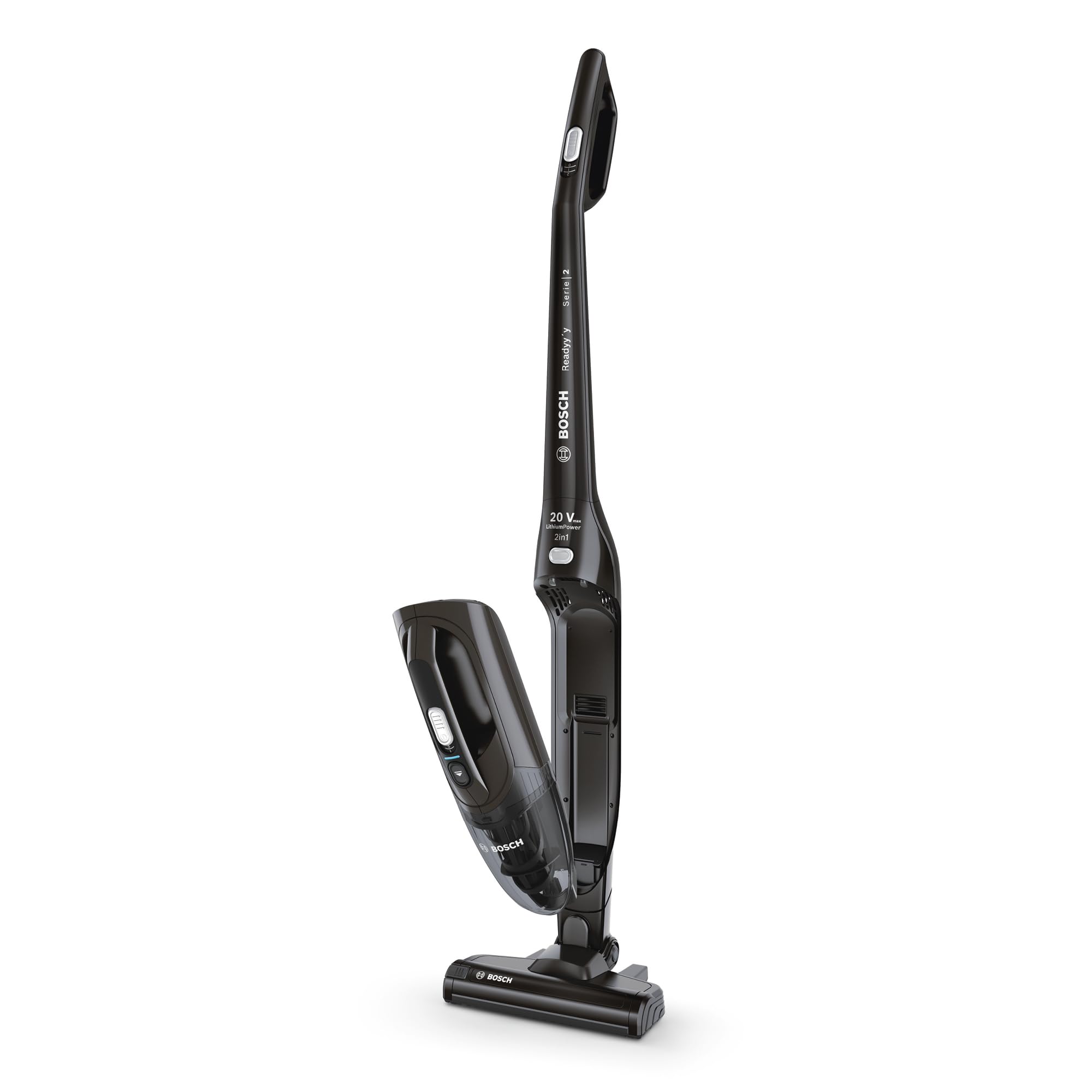 Bosch Readyy'y Serie 2 BBHL2LED Schwarz, 20V Li-Ion Akku, 2-in-1 Handstaubsauger, All-Floor Düse mit LED, OVP | Zustand: Neu