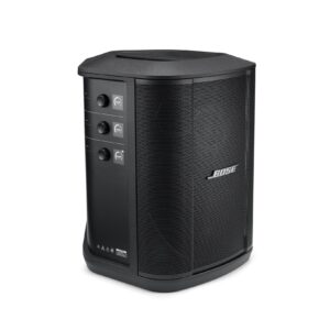 Bose S1 Pro, Tragbares Multi-Position-PA-System mit Bluetooth, integriertem 3-Kanal-Mixer und Akku. | Zustand: In Ordnung