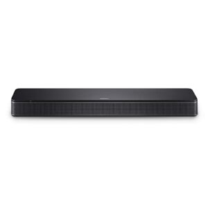 Bose TV Speaker Schwarz, Kompakte Soundbar für verbesserten TV-Klang mit klaren Dialogen, Bluetooth und Fernbedienung | Zustand: Sehr Gut