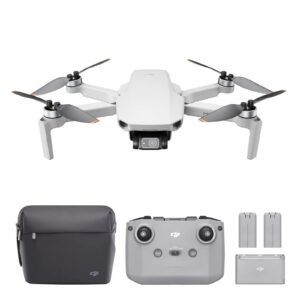 DJI Mini 2 Fly More Combo Hellgrau, Inkl. Tasche, 3 Akkus, Controller. Gerät ist mit dem Konto des Vorbesitzers verbunden, funktioniert aber. | Zustand: Sehr Gut
