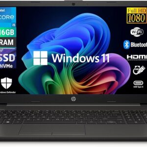 HP 250 G9 Schwarz, 15.6 Zoll FHD, Intel Core i7-1235U, 16GB RAM, 1TB SSD(NVMe), Windows 11 Pro, leichte Gebrauchsspuren | Zustand: Sehr Gut