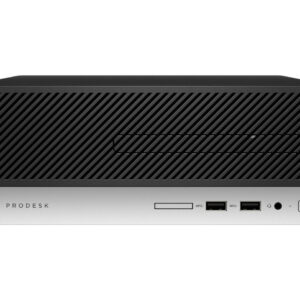 HP ProDesk 400 G6 SFF Schwarz Silber, Intel Core i5-9500 8GB RAM 512GB SSD Windows 11 Pro,  Stromkabel | Zustand: Sehr Gut