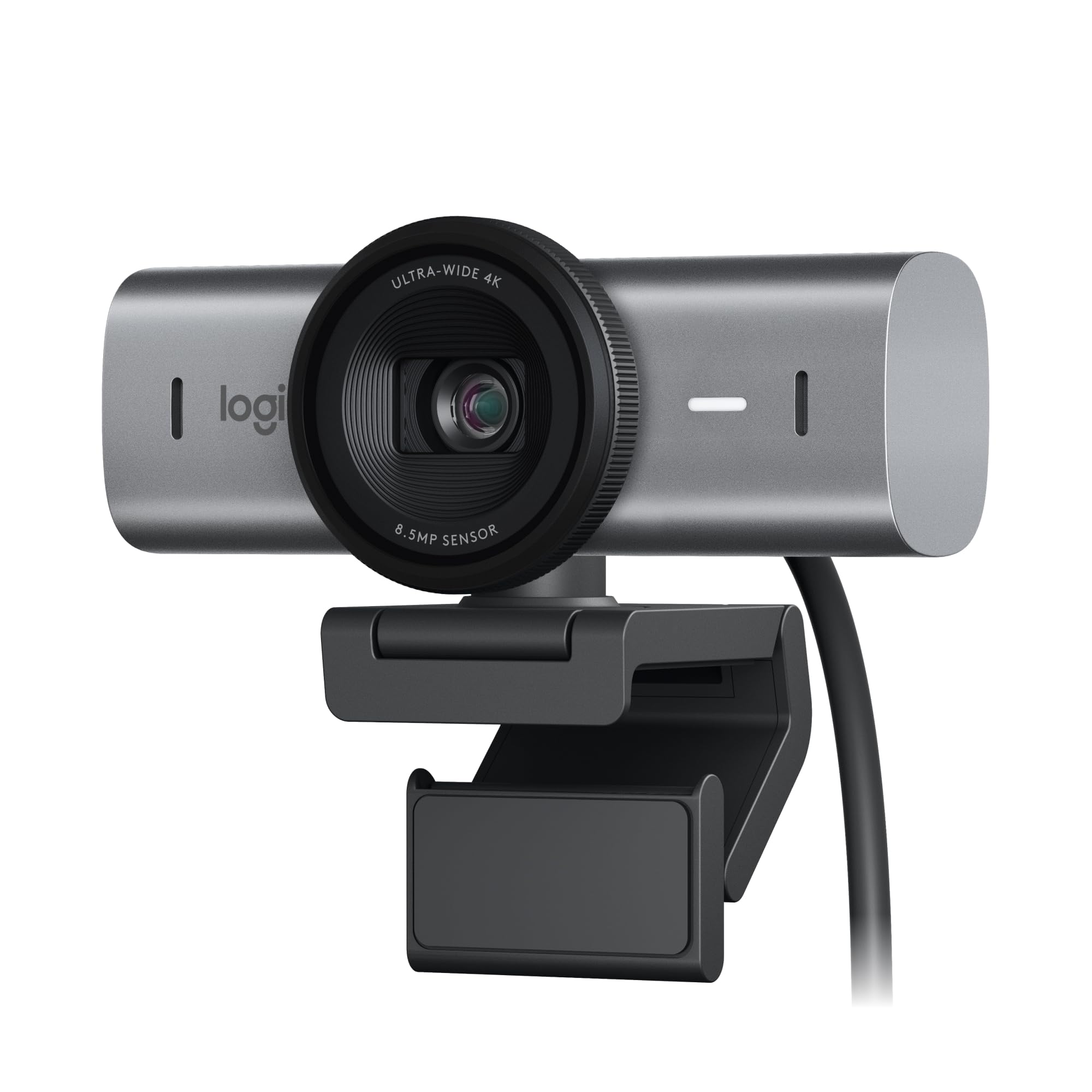 Logitech Brio 4K Ultra HD Webcam Graphite, Professionelle Business-Webcam mit 4K-Auflösung, HDR, RightLight 3 und Windows Hello Unterstützung. | Zustand: Neu