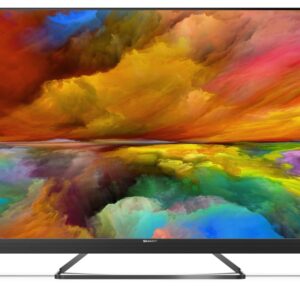 Sharp 55EQ3EA 55 Zoll 4K Android TV, Quantum Dot LED-Fernseher, Harman | Kardon Soundsystem, Dolby Atmos, HDMI 2.1, inkl. OVP | Zustand: Sehr Gut