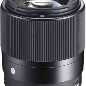 Sigma 30mm f/1.4 DC DN Contemporary Schwarz, Lichtstarkes Standard-Objektiv für spiegellose Systemkameras mit APS-C-Sensor und Filtergröße 52mm | Zustand: Sehr Gut