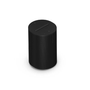 Sonos Era 100 Schwarz, Smart Speaker mit WLAN, Bluetooth, Sprachsteuerung und Stromkabel. Kompakter Regal-Lautsprecher. | Zustand: Sehr Gut